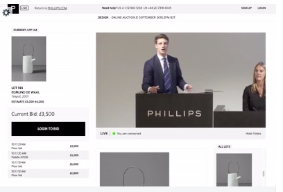 screenshot of Auction Mobility Auction Software
